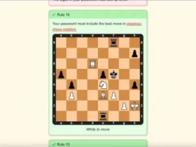 Best Chess Move (rule 16) In The Password Game