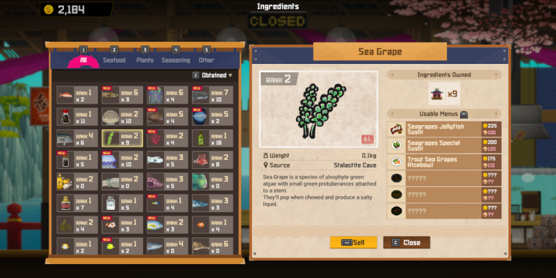 Where to find Sea Grapes in Dave the Diver